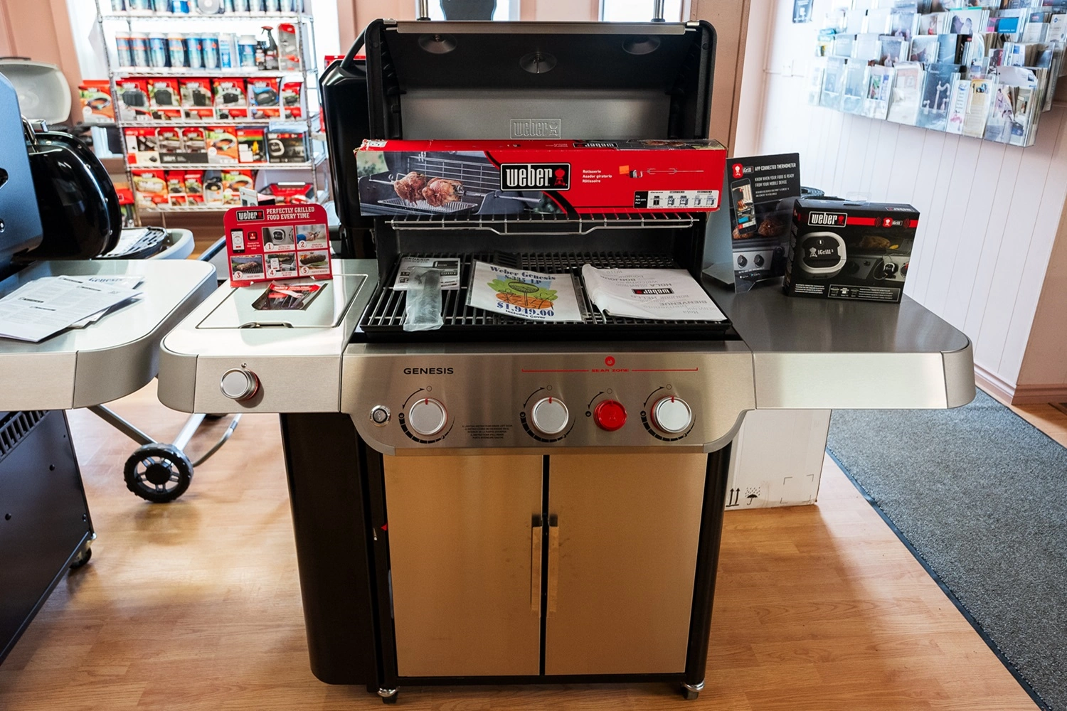 Weber Genesis BBQ at KEE Sheet Metal